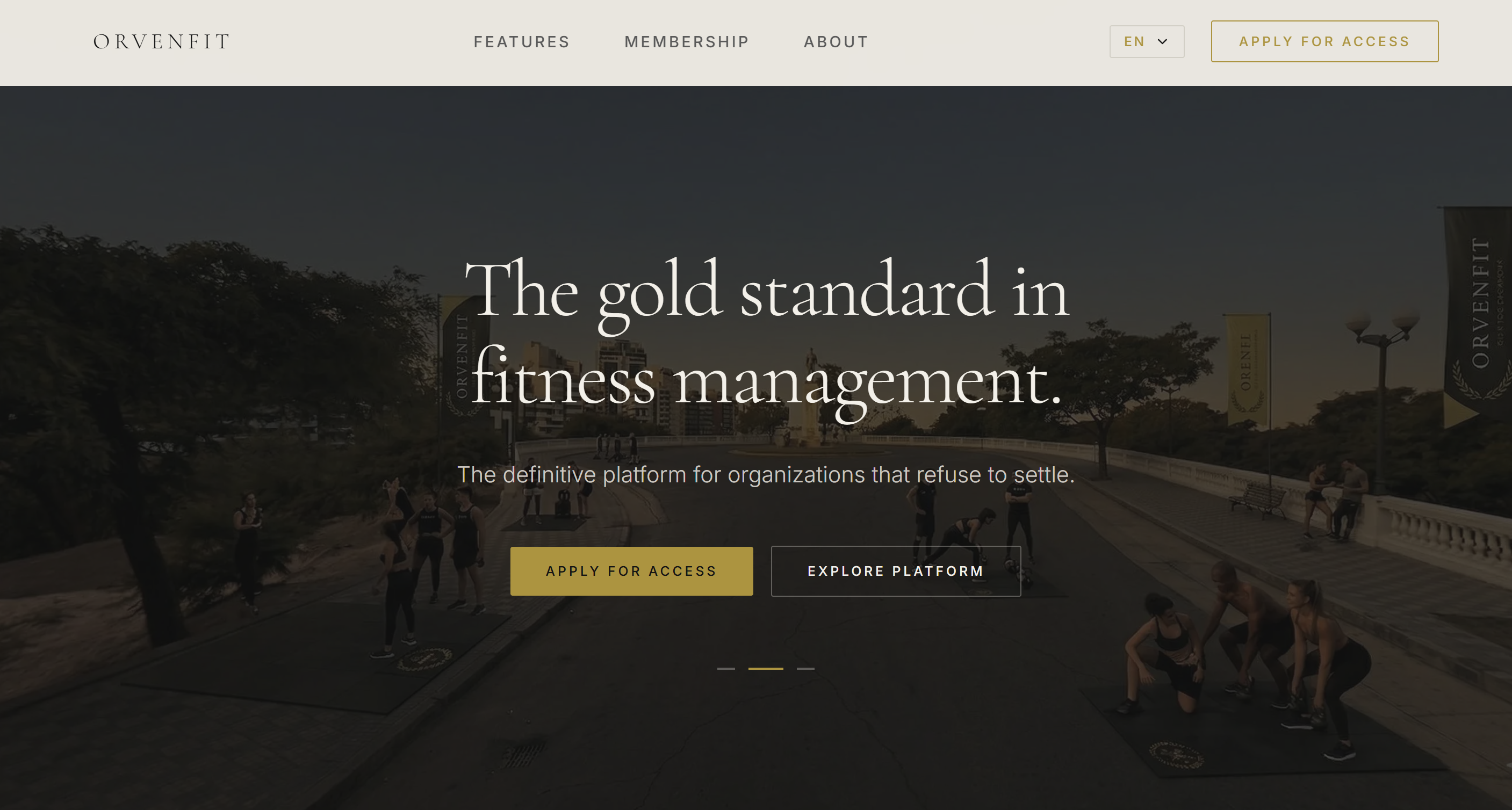 Orvenfit - Plataforma SaaS de gestión para profesionales del fitness